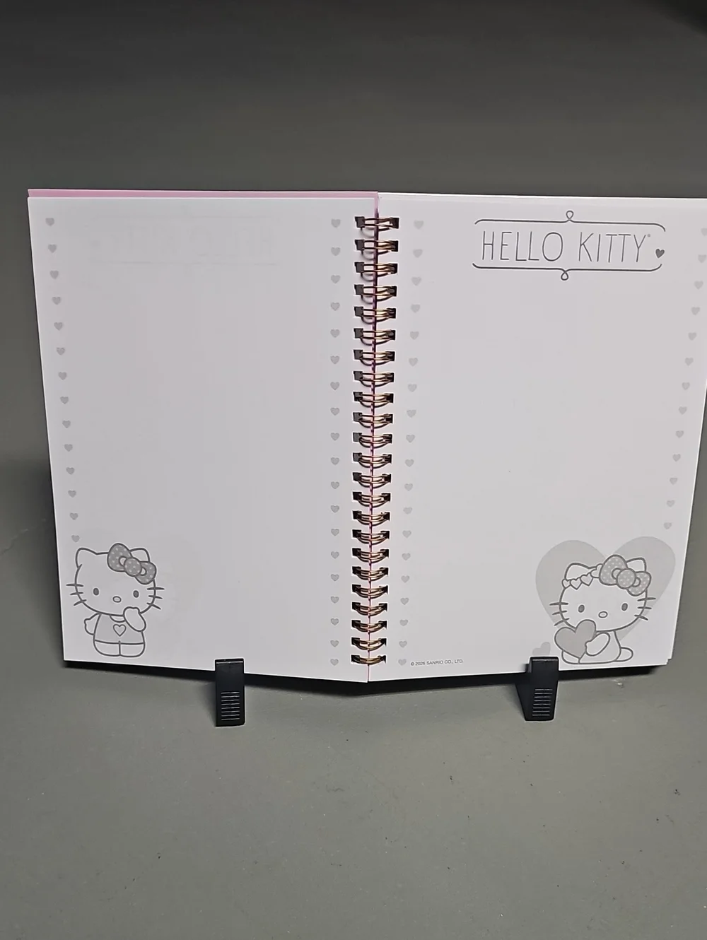 Sanrio Hello Kitty A5 Spiral Notebbok Stationary Journal School Office Work NWT